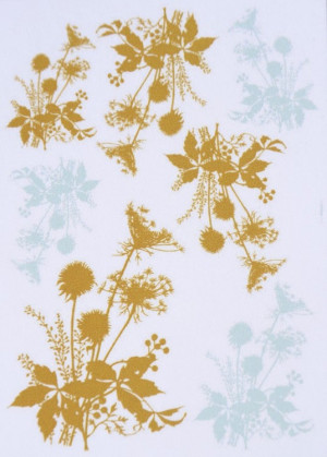 Sticker Wiesenblumen 50X70
